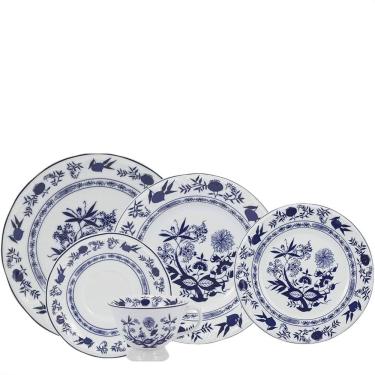 Imagem de Aparelho de jantar Chá Cebolinha 30pç Porcelana Schmidt