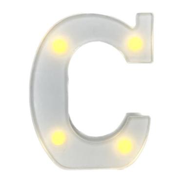 Imagem de Luminária Pequena Com Led - Letras - PartiuFesta, C