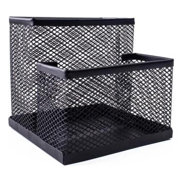 Imagem de Organizador Mesa Aramado Porta Clipes Canetas Papel Lápis