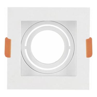 Imagem de Spot De Embutir Mr16 Dicroica Quadrado Recuado + Led 6,5W Es