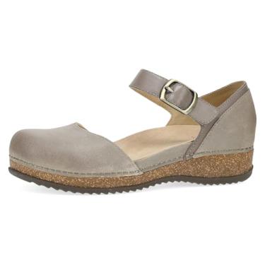 Imagem de Dansko Mae Mary Jane para mulheres – Entressola de cortiça de densidade dupla/EVA e sola de borracha leve proporcionam um passeio durável e confortável em estrutura grampeada patenteada