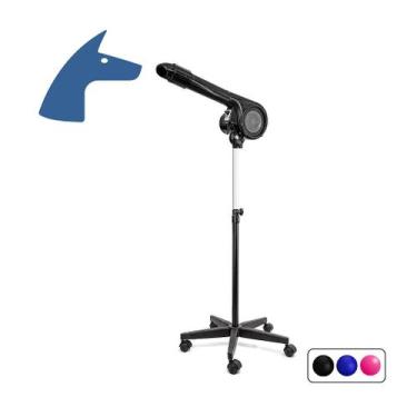 Imagem de Secador Profissional com Penta Pé Minag - Minag Secadores, 220V, Preto