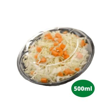 Imagem de Saladeira G251 Preta 500ml C/10un Galvanotek