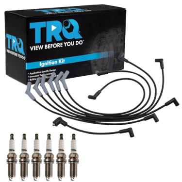 Imagem de TRQ Kit de ignição compatível com 1986-1990 Ford Aerostar 1990-1992 Sonda 1986-1995 Taurus 1992-1994 Tempo Mercury Sable Topázio
