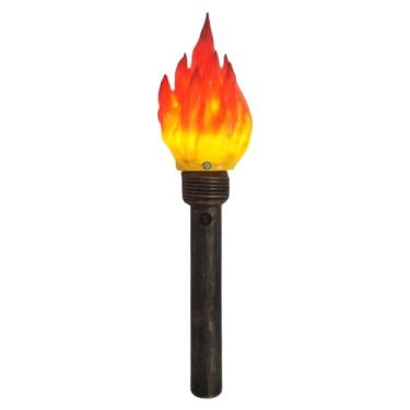 Imagem de Tixtivn Lanterna Portátil Led De 18,05 Polegadas De Comprimento, Tocha De Chama Realista Para Jogos Olímpicos, Competições Esportivas, Festas Temáticas, Acampamento, Halloween, Natal, Páscoa, Abajur
