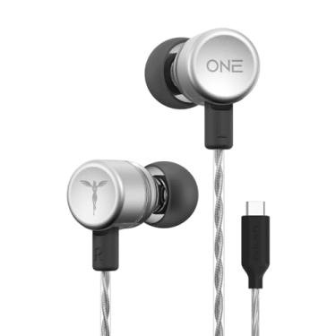 Imagem de TANCHJIM Fones de ouvido intra-auriculares com fio HiFi intercambiáveis para jogos de música (DSP tipo C com microfone)