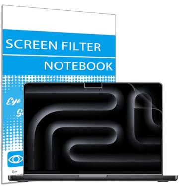 Imagem de i-Tensodo Pacote com 2 protetores de tela antirreflexo para laptop MacBook Pro de 14 polegadas (M4, M3, M2, M1, Pro/Max), filtro antirreflexo para proteção ocular