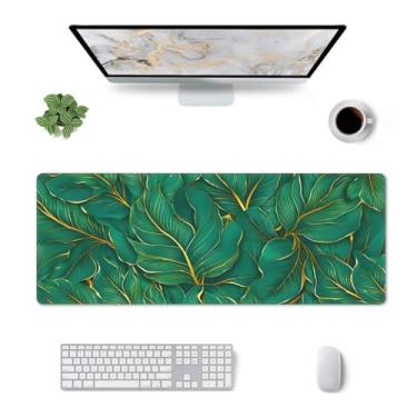 Imagem de CANFLASHION Tapete de mesa, tapete de mesa de escritório 80 cm x 29 cm grande para jogos, mouse pad estendido durável para computador, tapetes de mouse grandes e grossos à prova d'água, base de