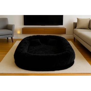 Imagem de Puff Ninho Gg Gigante Área De Descanso Sofá Cama Adulto - VIVA BEM, Pr