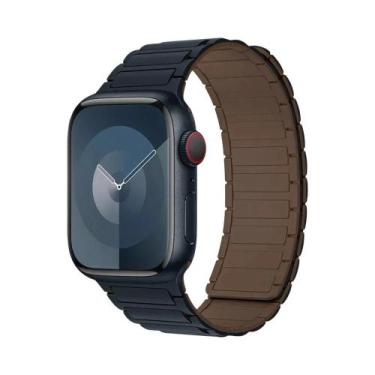 Imagem de Pulseira De Silicone Magnética Para Apple Watch De 40mm 44mm 45mm 49mm