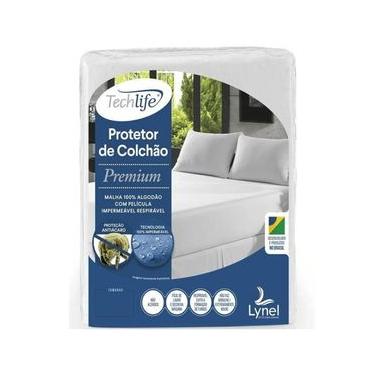 Imagem de Protetor De Colchão Malha Impermeável Casal Techlife - Lynel