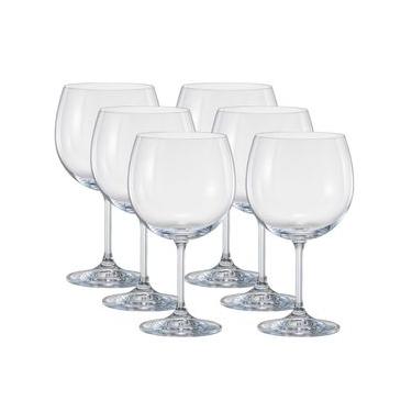 Imagem de Jogo de Taças para Gin Tonica Anna em Cristal Ecologico 600ml e 06 Peças - Bohemia