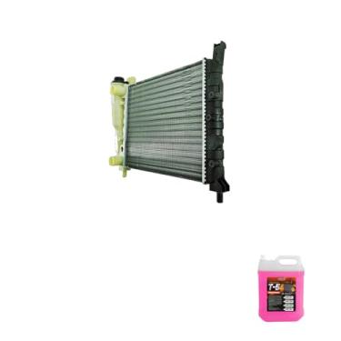 Imagem de Kit Radiador Uno 1.0/1.3/1.5-Fire com Aditivo Radiador RadiadornaQ Rosa 5 Litros