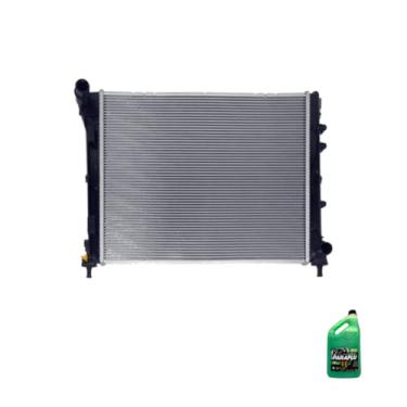 Imagem de Kit Radiador 500 1.4 8/16V C/AR Manu + Aditivo Paraflu Verde Pronto Uso 5