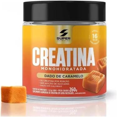 Imagem de Creatina Caramel (40 unids - 260g), Dados de Caramelo, Super Nutrition
