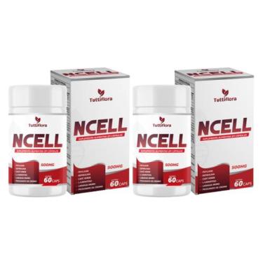 Imagem de Kit 2x NCELL Psyllium, Espirulina, Café Verde, LCarnitina, Laranja Mor