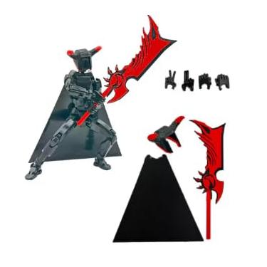 Imagem de Figura de ação articulavél Decorativa T13 – Articulada e Cheia de Estilo Montagem completa, criança e adulto