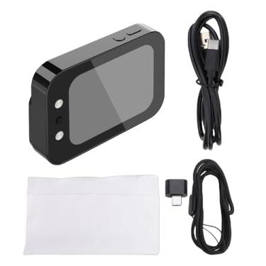 Imagem de KIMISS Câmera Digital 4K 64MP HD Tampa Deslizante Tela Sensível Ao Toque CCD Fotografia Estudante Beleza Selfie (Preto)