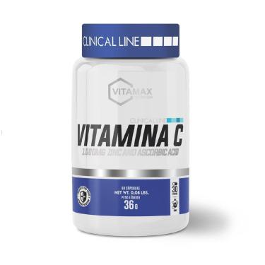 Imagem de Vitamina C Zinco 60 Cápsulas 1000mg Vitamax Nutrition-Feminino