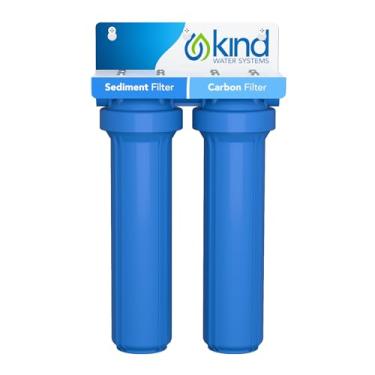 Imagem de Kind Water Systems - Sistema de filtragem de água para toda a casa - Remove cloro, cloramina, sedimentos, lodo, detritos, COV e mais - Obtenha pele e cabelo mais macios com água de melhor sabor