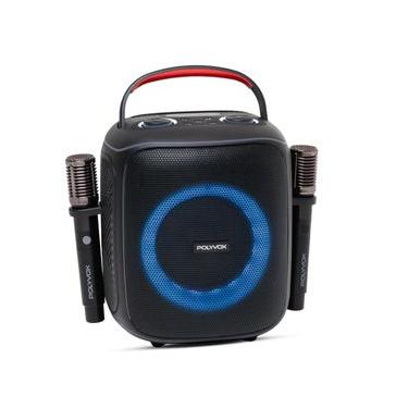 Imagem de Caixa de Som Karaokê Polyvox XK-1 – 160W RMS com microfones