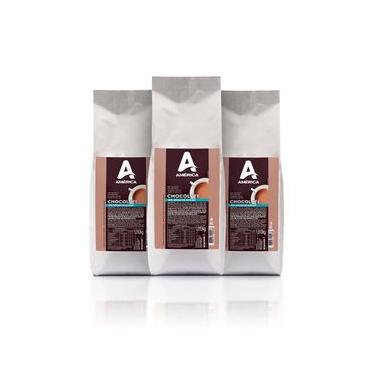 Imagem de Chocolate Sem Adição de Açúcar - 3 Pacotes de 1,010kg