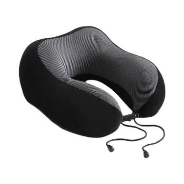 Imagem de Almofada De Viagem Ergonômica Ajustável Em Espuma De Memória Em Format
