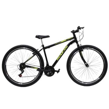 Imagem de Bicicleta Aro 29 Quadro Aço 21 Vel Freios V Brake Saidx Premium Preto Amare