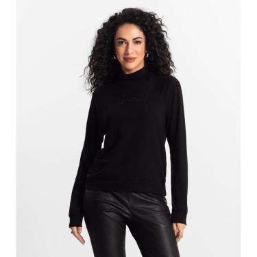Imagem de Blusão Raglan Feminino Rovitex Preto-Feminino