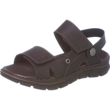 Imagem de Papete Sandália Infantil Masculino Menino 6312-004 - Redmax, Café, Men