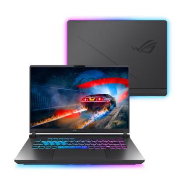 Imagem de Notebook Asus ROG Strix G615JMR-S5001W Gaming - Intel Core i9 14900HX, 32GB, SSD 1TB, GeForce RTX 5060, Tela 16 2.5K 240Hz, Windows 11 - Eclipse Gray