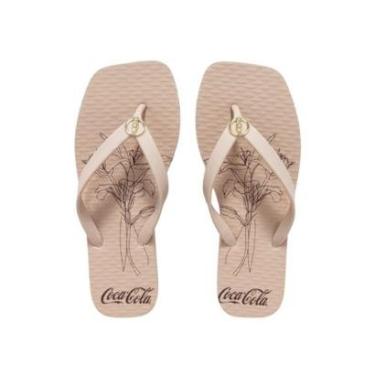 Imagem de Chinelo Coca Cola Shoes Square Lilium Feminino-Feminino