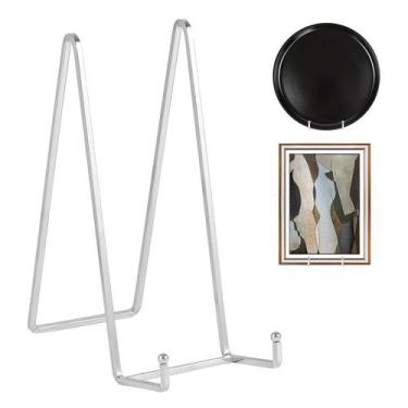 Imagem de Suporte de placa: expositor DIDUDIDU, metal de 25 cm de altura, pacote
