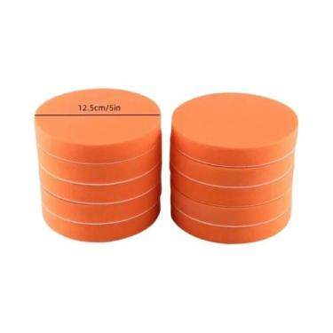 Imagem de Almofadas De Polimento Laranja Para Carros 125/150mm 6 Polegadas Espon