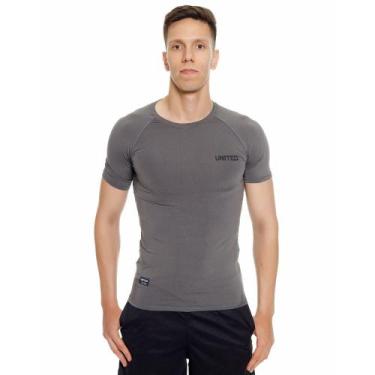 Imagem de Camiseta de compressão térmica Manga Curta United Proteção Solar FPS 5