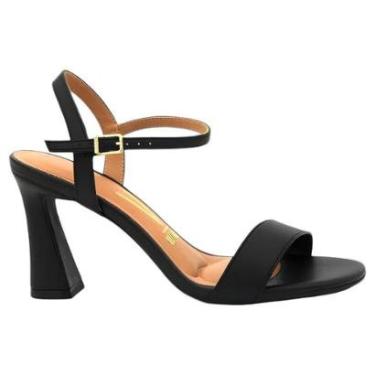 Imagem de sandália vizzano salto grosso feminino casual-Feminino