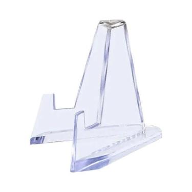 Imagem de Suporte De Cartão Em Acrílico Transparente Em Forma De Triângulo, Supo