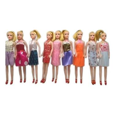 Imagem de Kit Com 25 Bonecas Baratas Brinquedo Atacado Prenda Brinde - Congratul