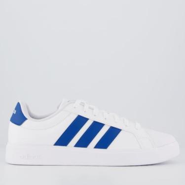 Imagem de Tênis Adidas Streetalk Branco e Azul, 41