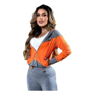 Imagem de Jaqueta Fitness Com Capuz Emporio Pit Bull Jeans 82972, Mescla com lar