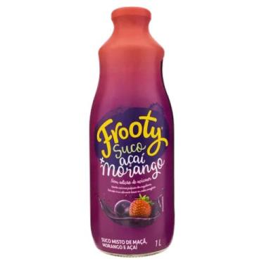 Imagem de Suco Misto Maçã, Morango e Açaí Frooty Garrafa 1l