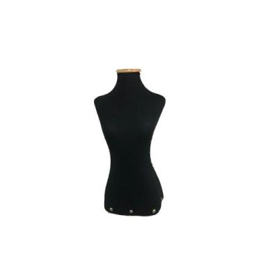 Imagem de Mini Manequim Expositor De Biju Vitrine Fashion Sem Pedestal Fibra Mal