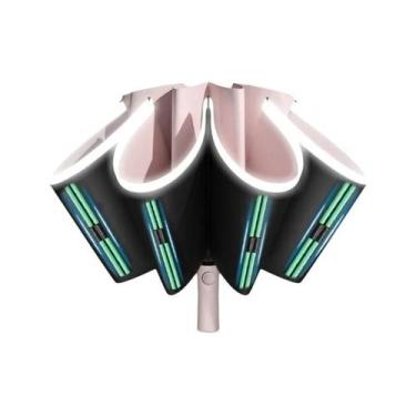 Imagem de Guarda-chuva Automático Refletivo UV À Prova De Vento Com 10K 20 Varet