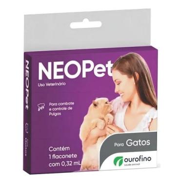 Imagem de Frasco antiparasitário para pulga Ourofino Neopet para gato - Congratu