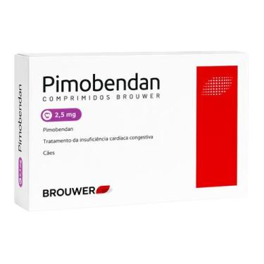 Imagem de Suplemento Pimobendan Brouwer 2,5mg Função Cardíaca Para Cães - 20 com