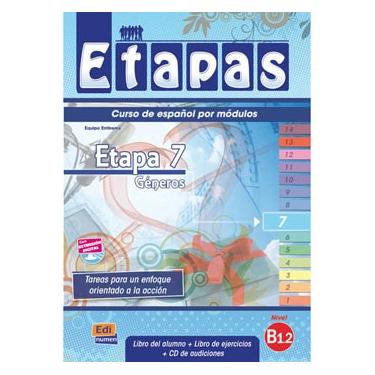 Imagem de Livro - Etapas: Curso de Español por Módulos - Etapa 7 - Equipo Entinema