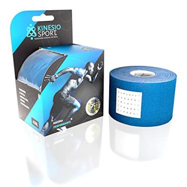 Imagem de KinesioSport Bandagem Elástica Adesiva 5M X 5Cm Kinesiosport Azul 5M X 5Cm