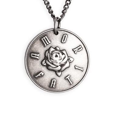 Imagem de Colar com pingente Stoicism Amor Fati