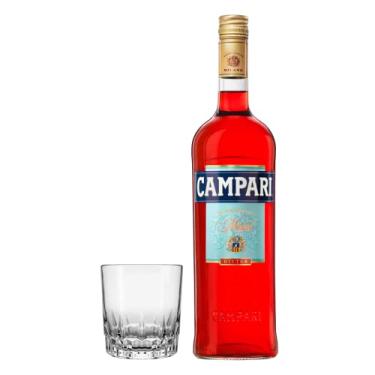 Imagem de Combo Campari Bitter 900ml + Copo