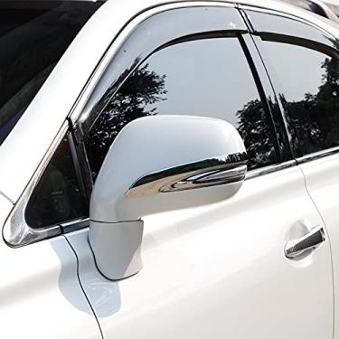 Imagem de JIERS Para Lexus RX 270 RX350 2009-2014, tiras de acabamento de capa de espelho retrovisor para estilo de carro acessórios externos